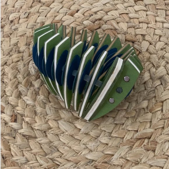 Geometric Statement Bracelet - Picture 3 of 3